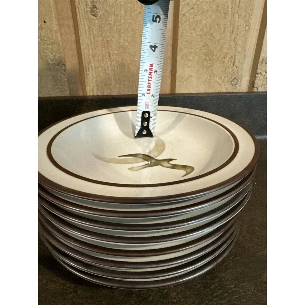 Noritake Stoneware *Moon Flight*‎ Dinner Plates, Soup Bowls, Coffee Cups
